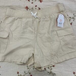 wonder nation Cargo Drawstring Shorts
